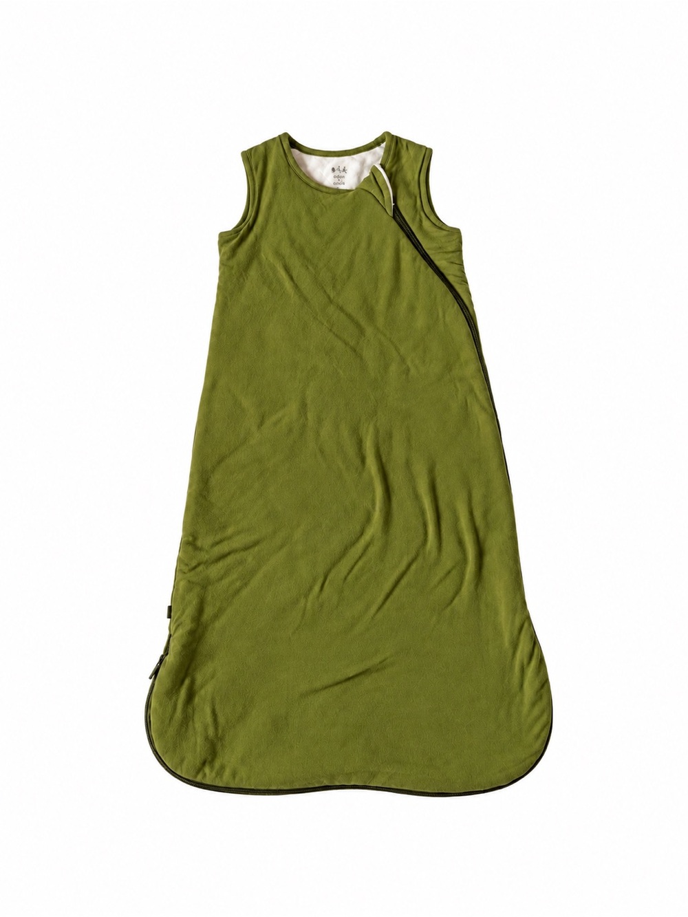Kyte Baby Sleep Sack Green 2.5 TOG S 0-6 Months sleeveless soft thick warm
